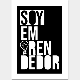 Soy emprendedor  I am an entrepreneur Posters and Art